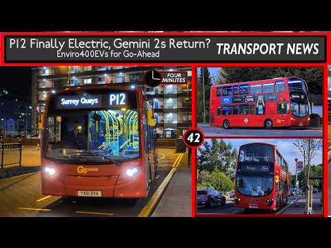 Withdrawn Gemini 2s Return? P12 Finally Electric, Enviro400EVs for GoAhead - Transport News