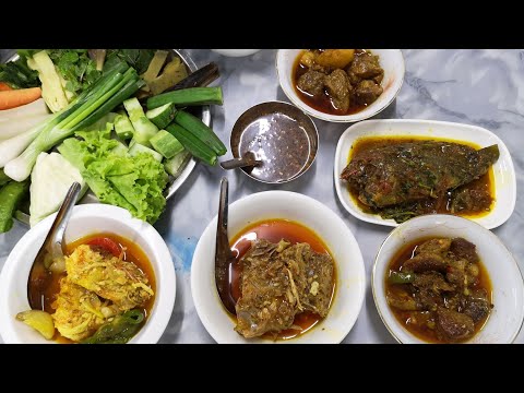 Aung Thuka Traditional Myanmar food ร้านอาหารพม่ายอดนิยมในย่างกุ้ง