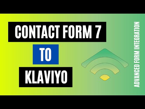 Subscribe to KLAVIYO list from Contact Form 7 submission | Best WordPress plugin!