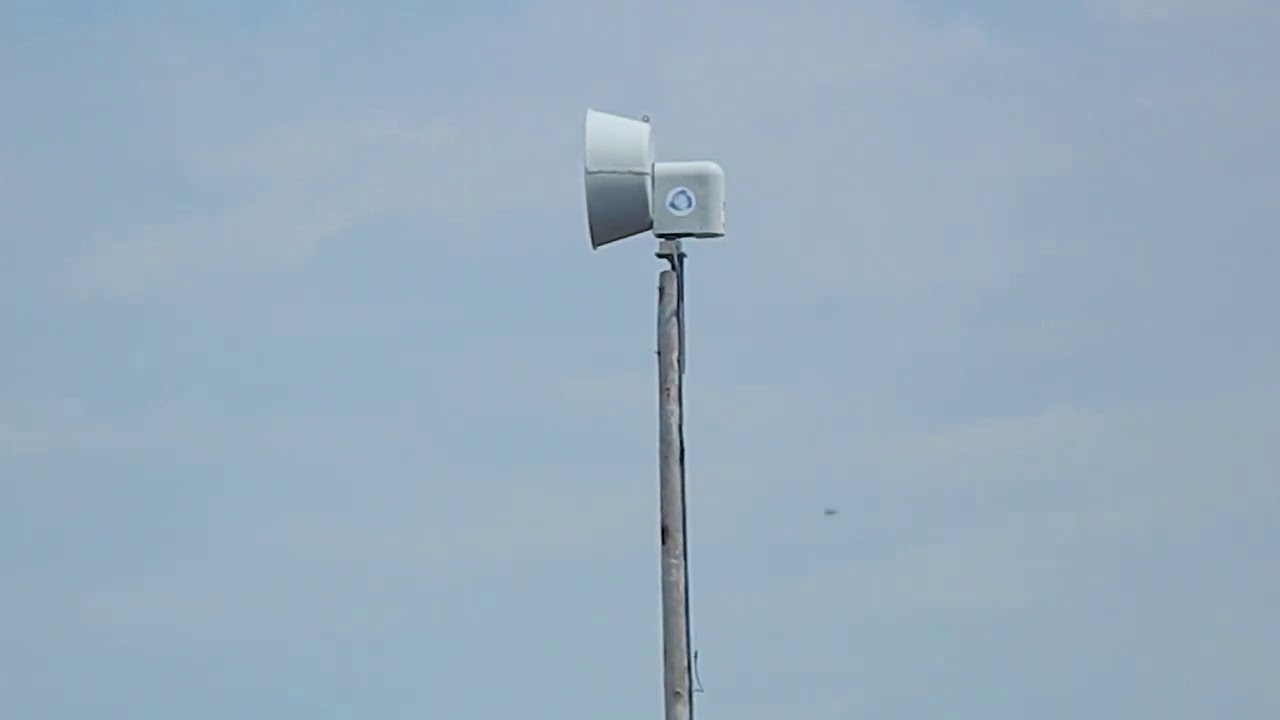 ASC T135 AC/DC Siren Test Mequon, WI 8/15/20 YouTube