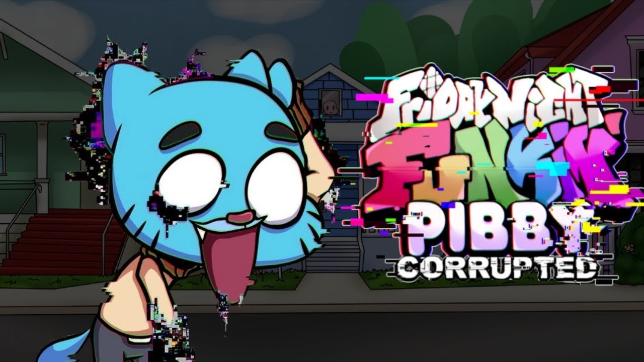 FNF PIBBY CORRUPTED Gumball Funky Maker Link In Description