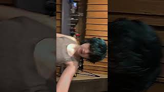 dyed the tips of my hair black🫰#cosplayer #hehim #mlm #ftm #gay #homosexual #hair