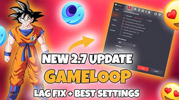 🔧2.7 Update Gameloop Lag Fix | Pubg Mobile Emulator Lag Fix 2023 | Best Settings For low-end Pc