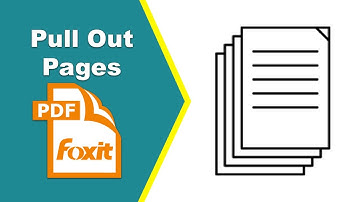 How to pull pages out of a pdf file in Foxit PDF Editor