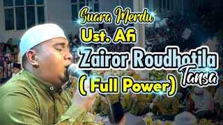 Full Power Ust. Syahrul Afi | Zairor Roudhotila Tansa | Versi Terbaru Azzahir 2024