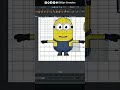 3D Minion modeling tutorial step by step #3ddesign #cg #blender  #3danimation