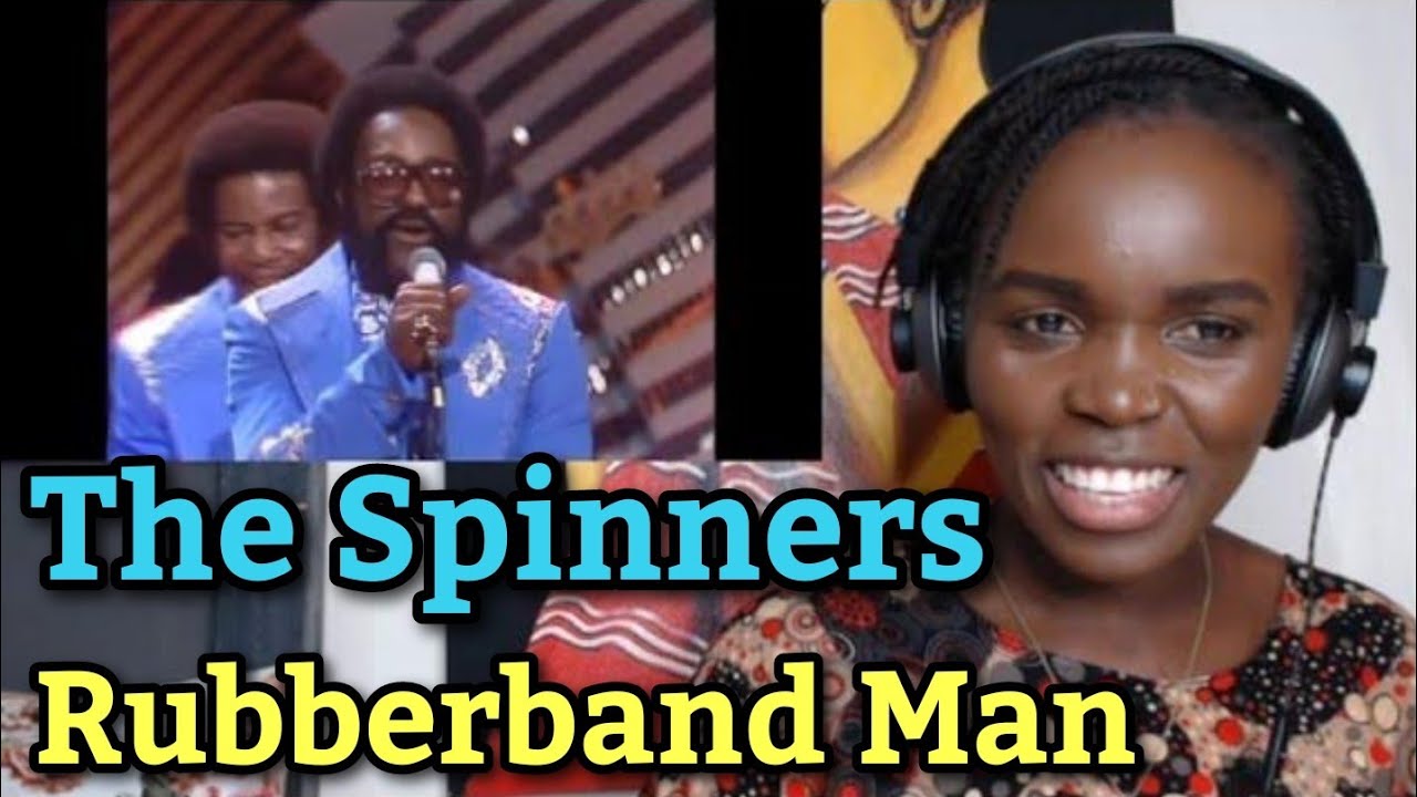 African Girl First Time Hearing The Spinners Rubberband Man (REACTION