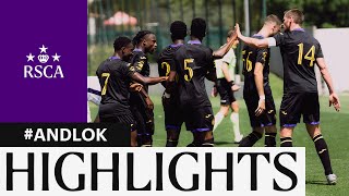 Highlights Rsc Anderlecht - Lokomotiva Zagreb 2023-2024