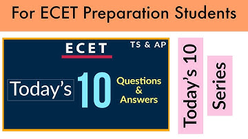 ECET - Today