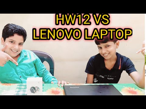 HW12 SMARTWATCH VS LENOVO LAPTOP REVIEW