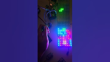 Arduino LED Tetris Game Dev - Accelerometer Control #arduino #tetris #retrogaming