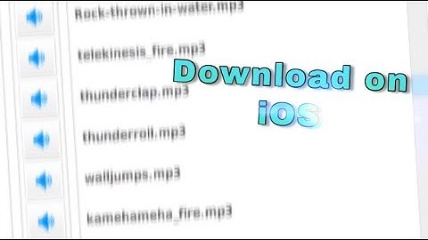 How to download sounds for Stick Nodes on iOS