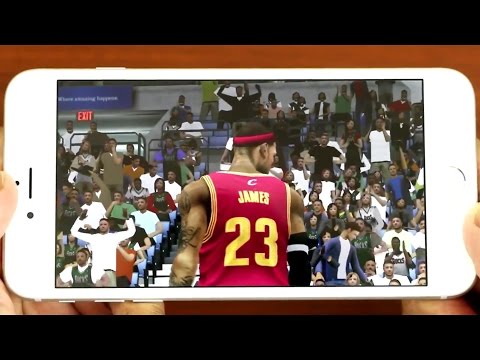 iPhone 6 Plus - NBA 2K15 Gameplay