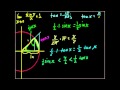 Доказательство lim(sinx)/x=1