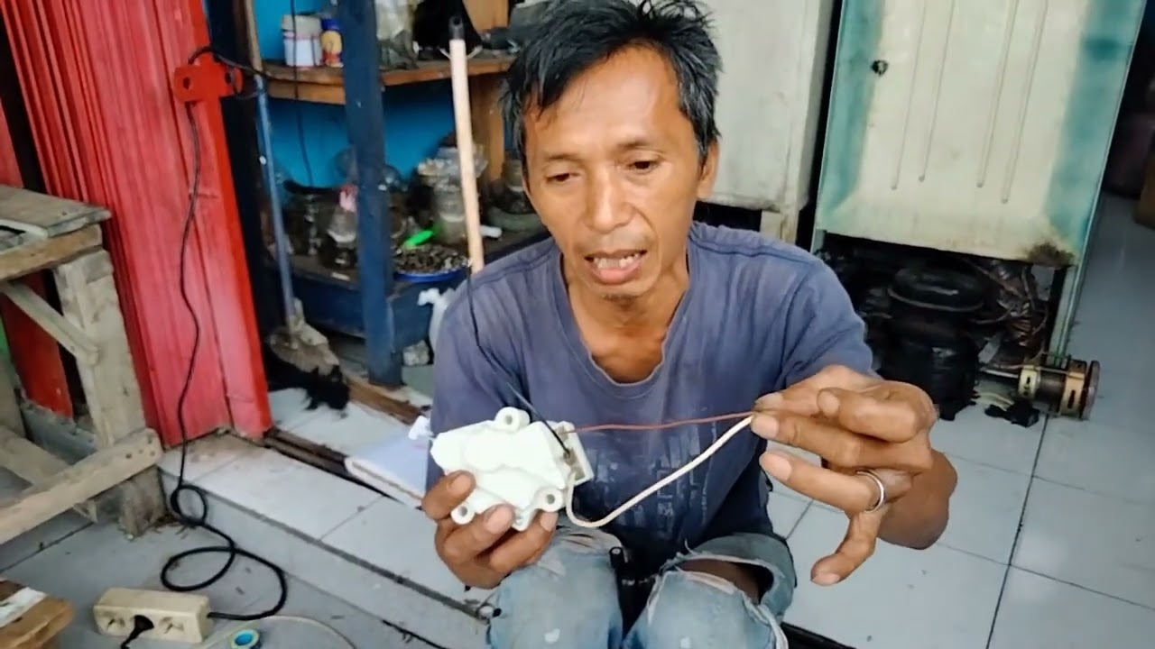 MERUBAH MOTOR DRAIN DC DENGAN AC MESIN CUCI LG INVENTER @jackvolta575