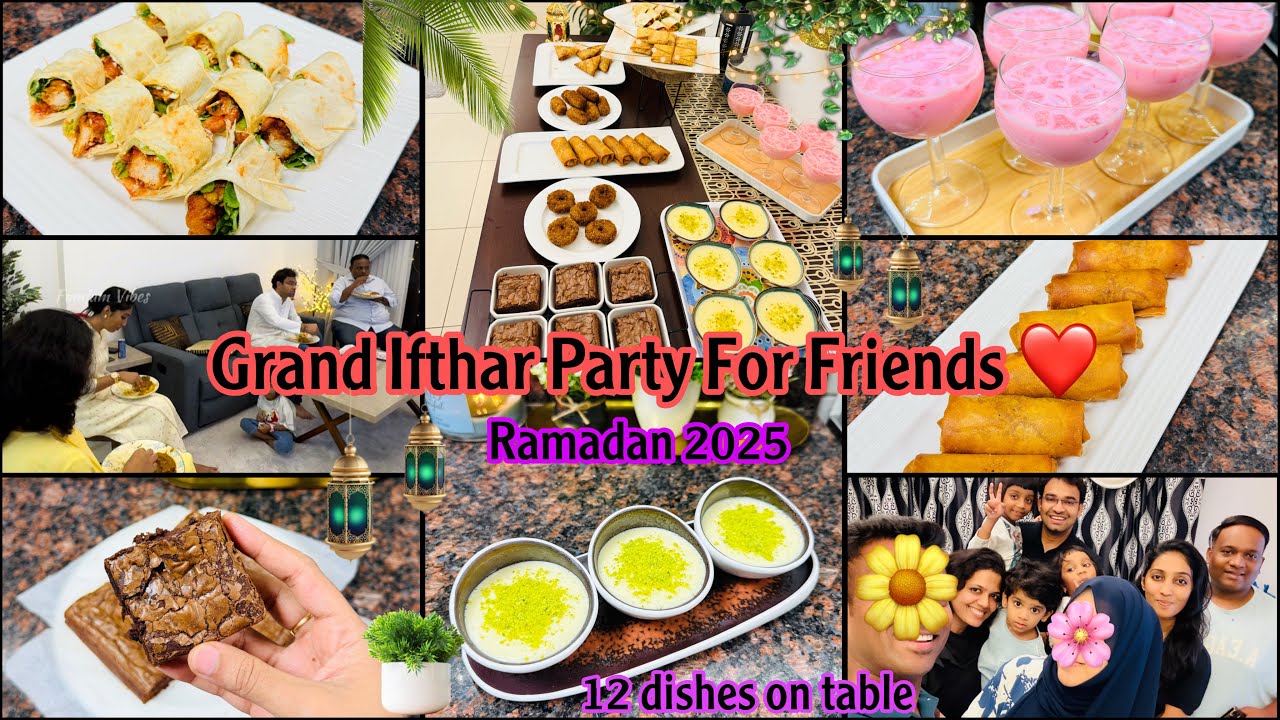 இப்படி ப்ளான் பன்னுனா எவ்ளோ பெரிய பார்ட்டியா இருந்தாலும் ஈசியா சமாளிக்கலாம் | 12 Dishes On Table 😍