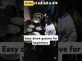 Easy drum groove for beginners 007 #drums#drumming #drumlessons #drumgroove #drummer #groove#learn