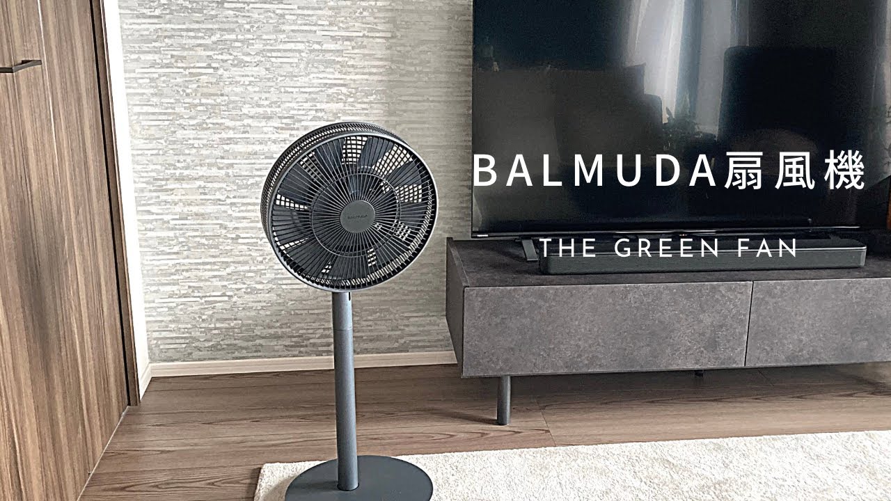 BALMUDA扇風機】おしゃれ家電バルミューダ扇風機を購入してみた