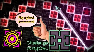 Insane Demon - Sadism 100%
Fluked from 65%. My buddy Colin has wanted everyone in my friend group to play/beat this level for years. Im over 2 years late to the party, but whatever. At least I have another Geometry Dash demon completion to add to the pile.
Total attempts: 785
People in call: colin, razsta4ax, poopgoblin2000 Insane Demon - Sadism 100%