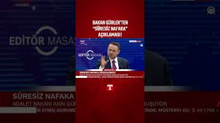 Bakan Gürlek’ten 'Süresiz Nafaka' Açıklaması: "Yeni Düzenleme Ekim’de..."