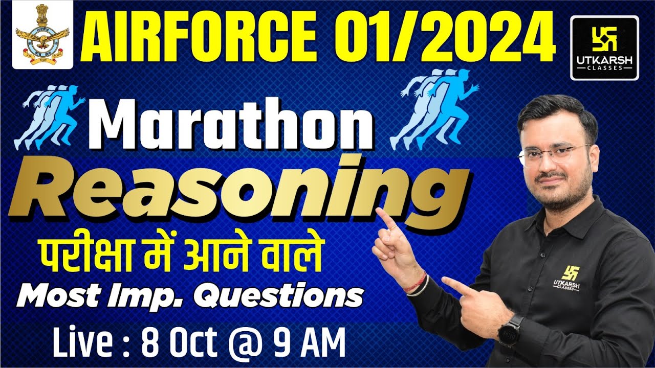 Air Force 2024 Reasoning Marathon Reasoning In One Shot Air Force