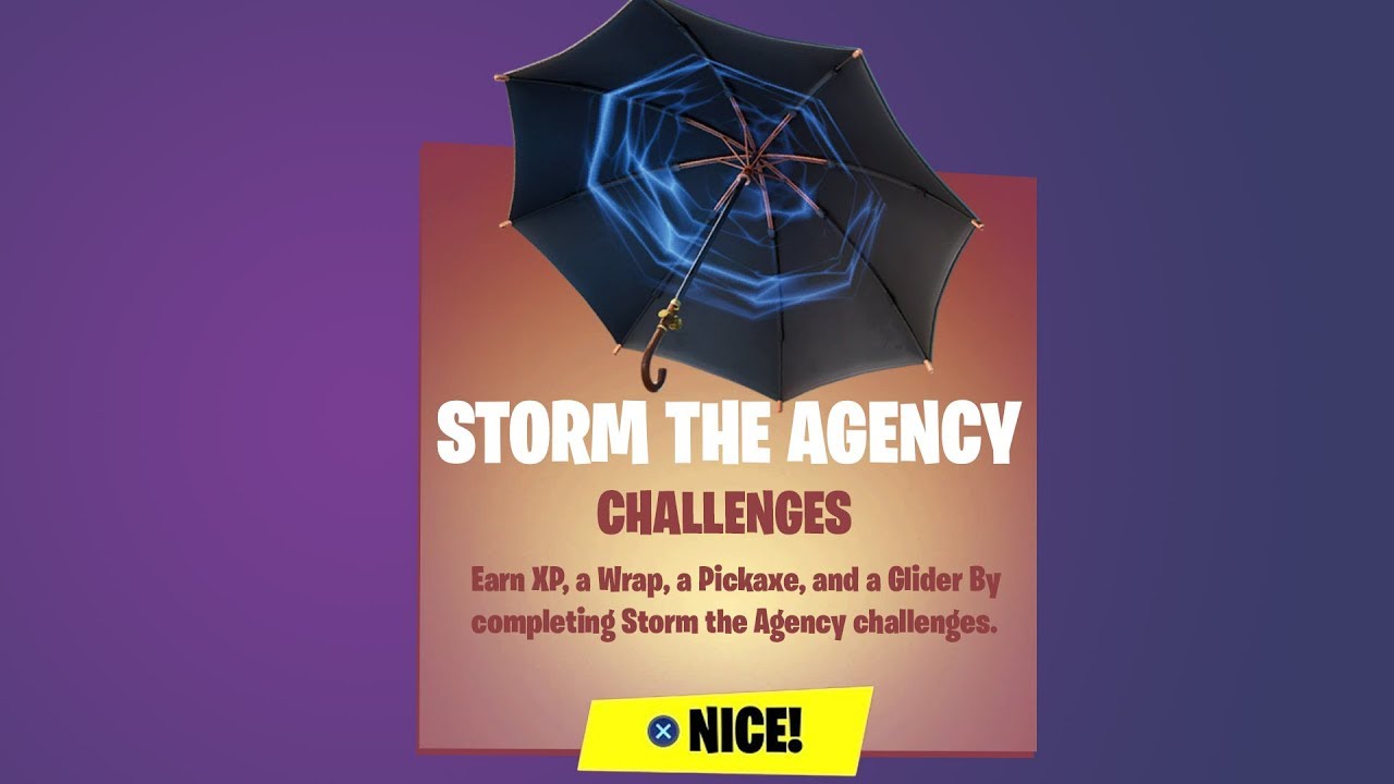 Storm The Agency Challenges Fortnite