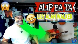 ALIP BA TA Lily Alan Walker Fingerstyle cover #ALIPERS - Producer Reaction