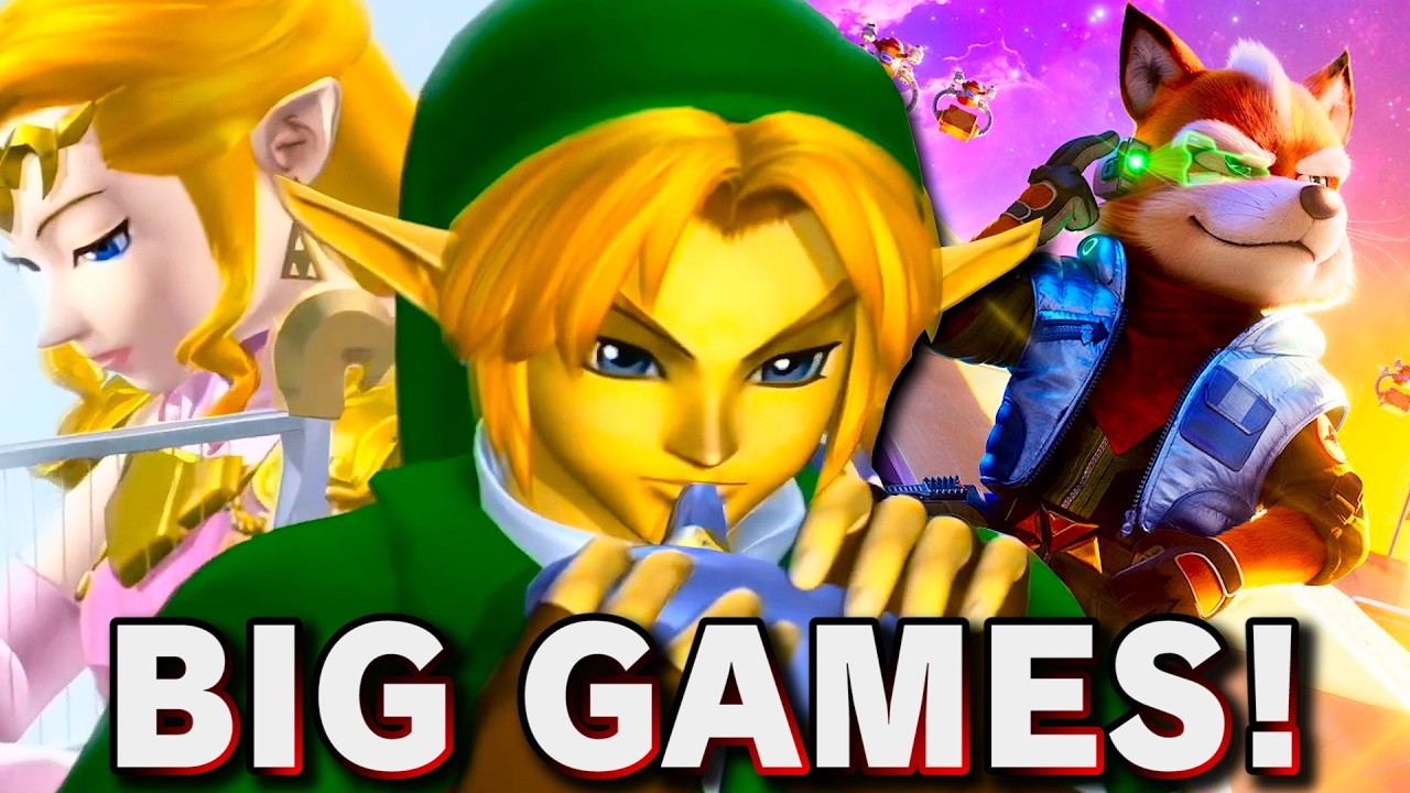 Zelda Ocarina of Time Remake + NEW Star Fox Game IS REAL?!