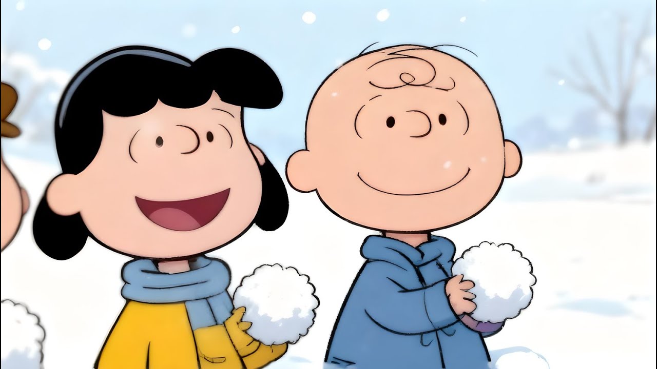 🔴 LIVE Cozy Winter Jazz ❄️☕ Snoopy Café Snow Day ❄️Snoopy  Cozy Winter Vibes