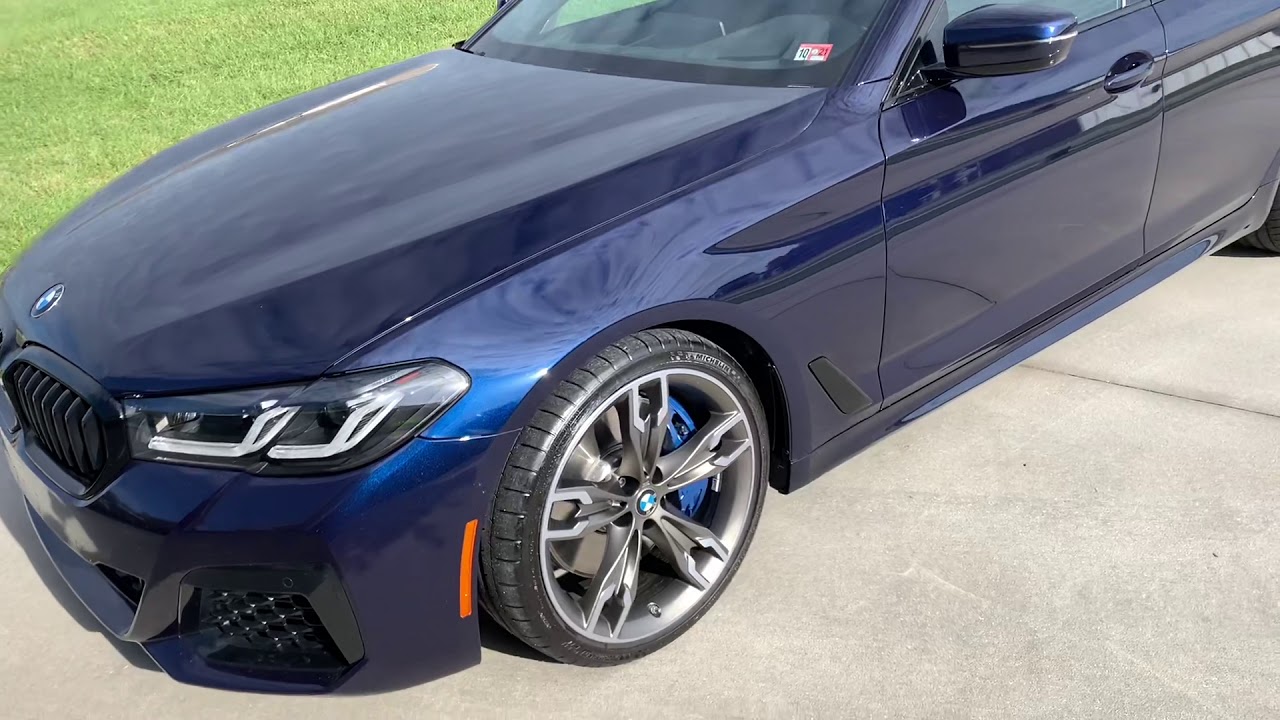 2021 BMW M550i xDrive, Walk Around - YouTube