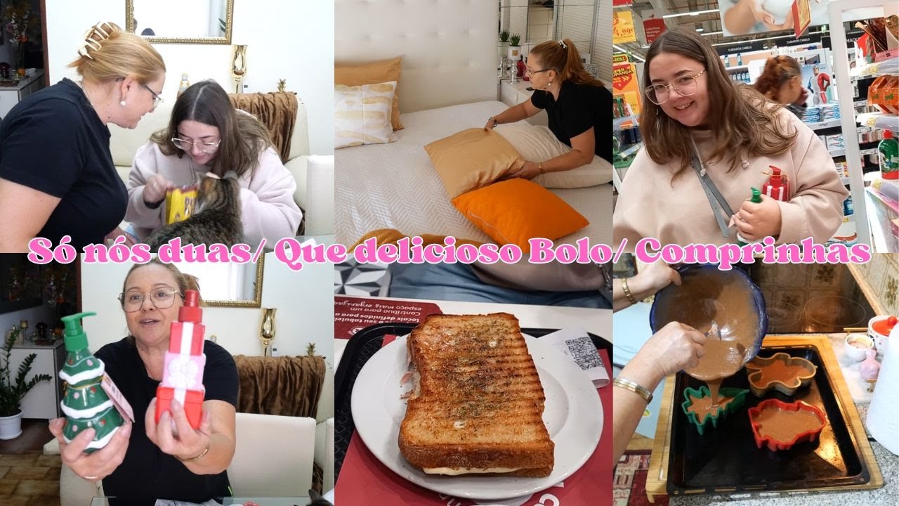 VLOG/UM DIA COMUM COM NÓS AS DUAS//O MELHOR BOLO DE CHOCOLATE//EDUARDA JA TEM CALENDÁRIO DE ADVENTO