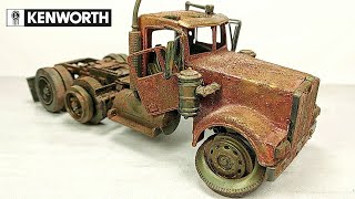 1973 Kenworth W900 Restoration Rusty Abandoned Semi Truck