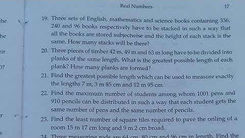Class 10 Exercise 1B, Q.19-27 (real numbers) with new edition book of RS Aggarwal