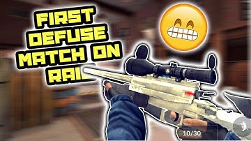 Critical Ops First Defuse Match On Raid! (New Map 0.9.10 Update)