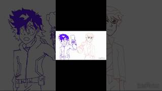 drawing Ben 10 and deku part 1 #ben10 #myheroacademia #ben10alienforce #ben10omniverse #mha