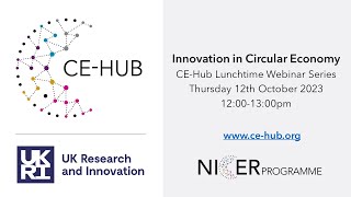 Innovation in Circular Economy - Lunchtime Webinar Series