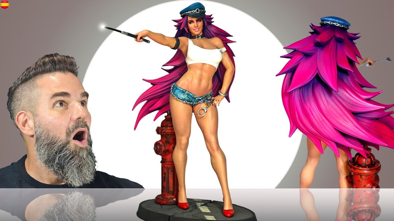 🎨Como PINTAR IMPRESIONES en 3D FÁCIL y paso a paso - Como pintar piel