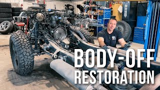 Doomsday G Wagon Update  |  Body-Off Restoration G Wagon Resurrection 6 Days To Perfection