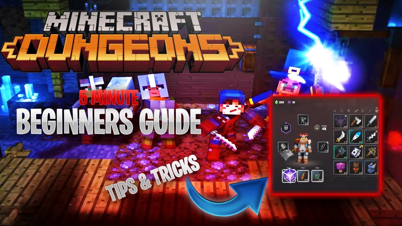 Your 5 Minute Beginner's Guide To Minecraft Dungeons