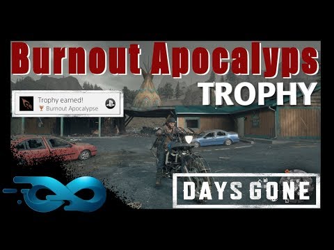 Days Gone - Burnout Apocalypse Trophy Guide - Drifting for 5 Seconds While Using Nitro - VERY EASY