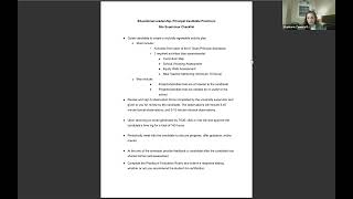 Principal Practicum Site Supervisor Training
