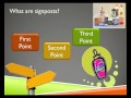 Understanding Speech Organization and Signposts