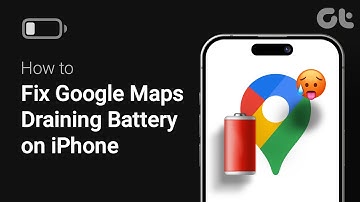 How to Fix Google Maps Draining Battery on iPhone | Google Maps Using Too Much Battery on iPhone?