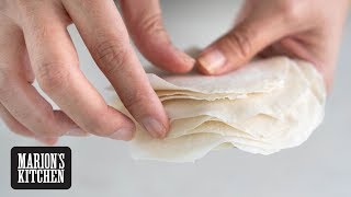 How To Make Dumpling Wrappers  Marion's Kitchen