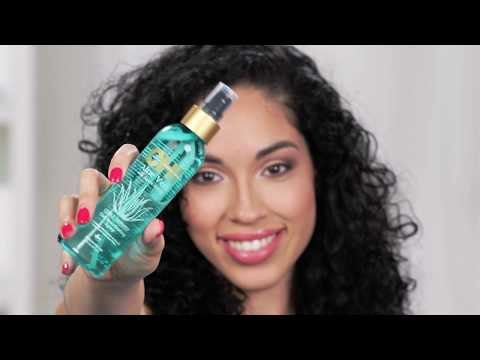 Luscious Curls with CHI Aloe Vera with Agave Nectar - YouTube