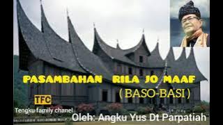 PASAMBAHAN  MINTAK RILA JO MAAF || BALEROANG GROUP