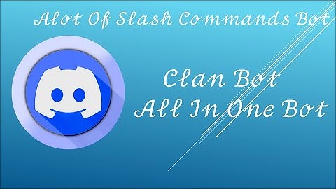How to make best clan bot / all in one bot with more then 80 + slash commands! #nocoding #discordbot
