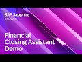 Financial Closing Assistant Demo | SAP Sapphire Orlando 2026