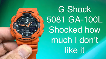 Casio G Shock 5081 GA 100L Review