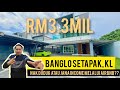 Pemandangan rooftop banglo ni memang win  setapak kl